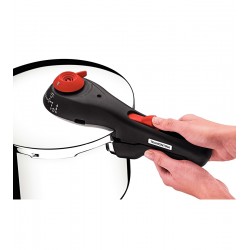 Panela 4,5 Litros 22cm De Pressão Solar De Aço Inox Tramontina Fundo Triplo